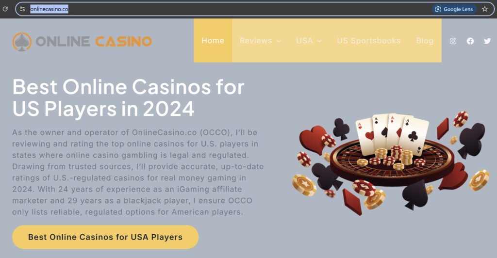 OnlineCasino.co - Best Online Casinos for US Players