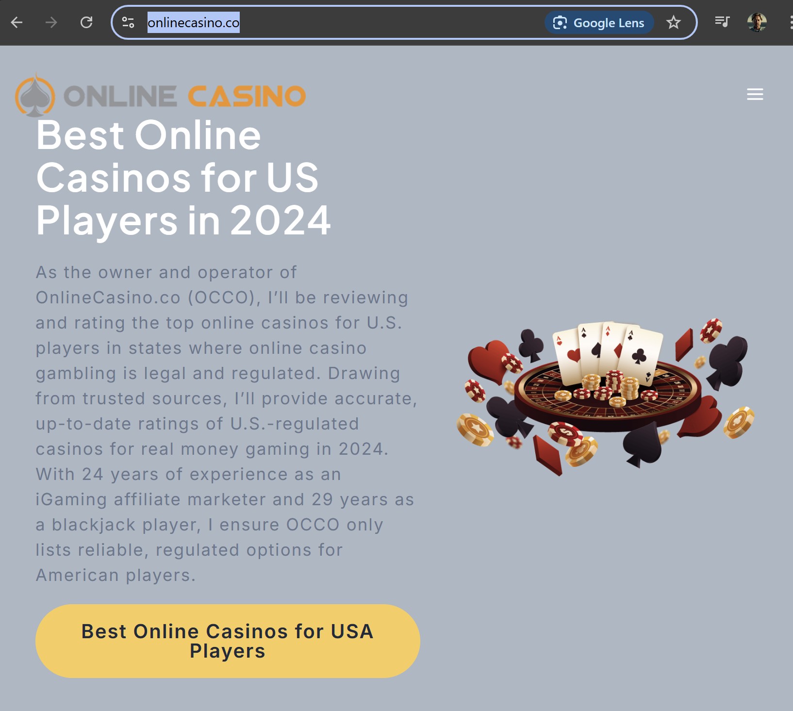 OnlineCasino.co Relaunches Site and Services for USA iGaming Market